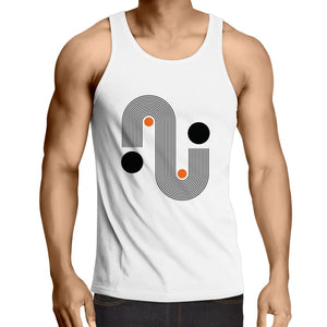 AS Colour Lowdown - Mens Singlet Top