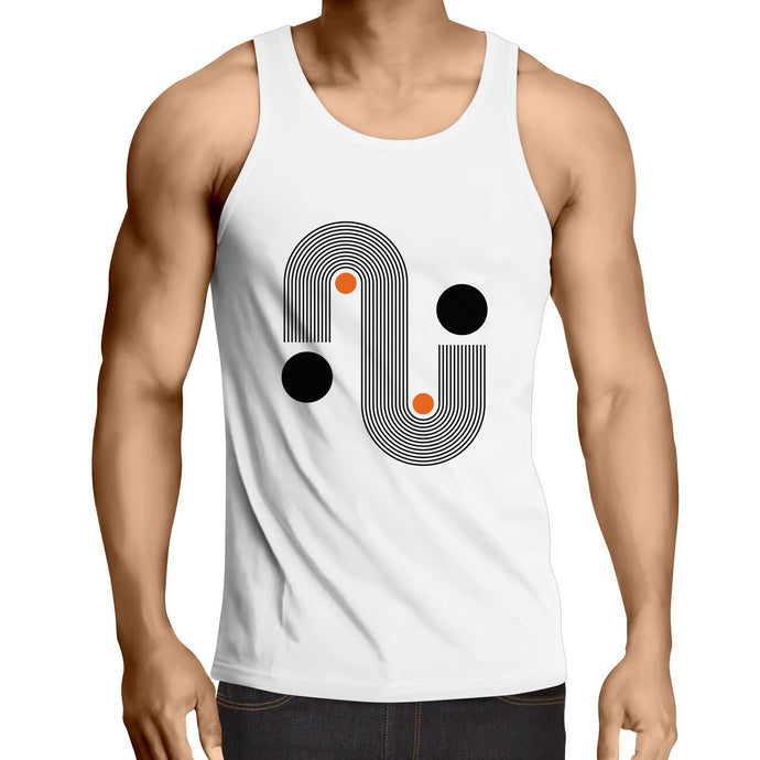 AS Colour Lowdown - Mens Singlet Top