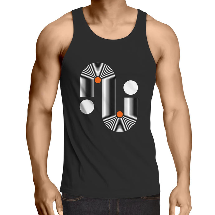 AS Colour Lowdown - Mens Singlet Top